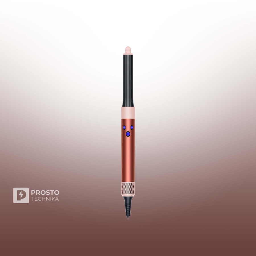 Фен-стайлер Dyson Airwrap Complete Long HS05 Diffuser, Strawberry Bronze/ Blush Pink c нашей вилкой